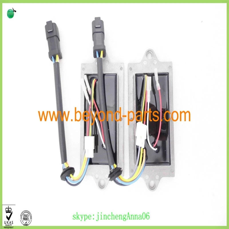 أجزاء الحفارة 320B E320B لوحة تشغيل الخانق