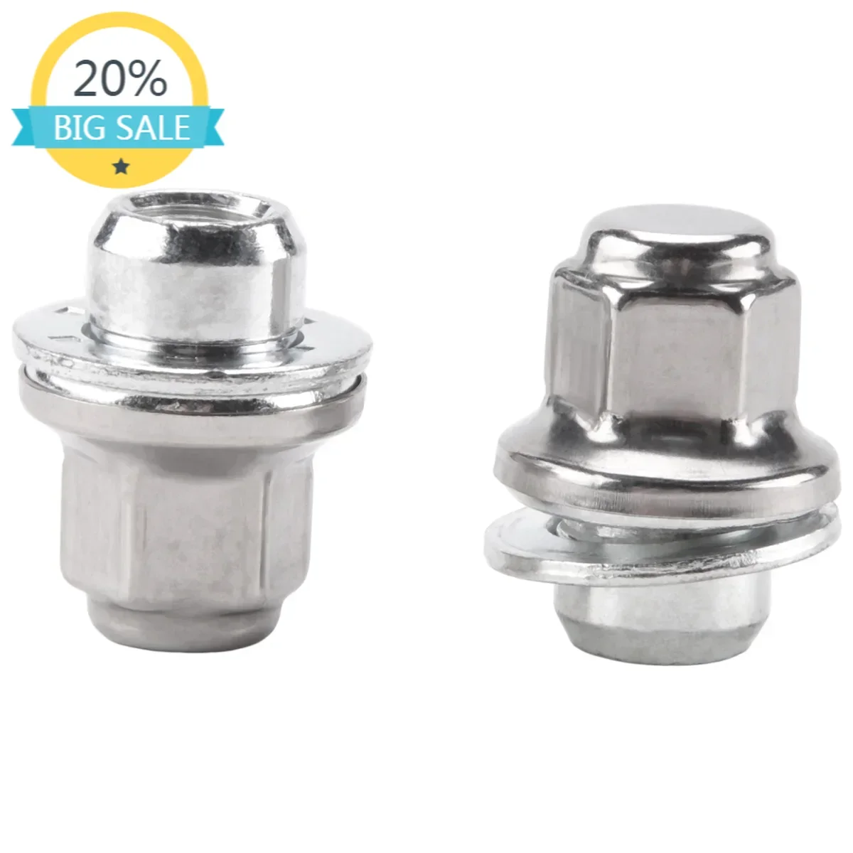 

5Pcs Wheel Lug Bolt Stud Nut C2C35294010 for Jaguar S-Type X-Type XJ XJR XF 1999-11