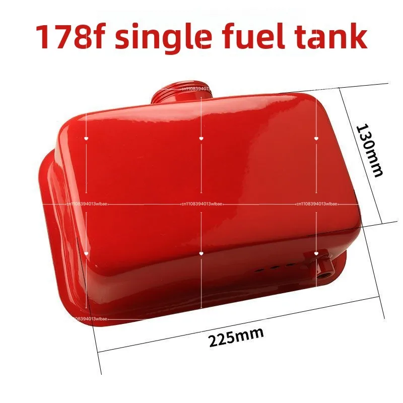 

Fuel Tank Diesel tiller accessories 170/173F178F186F188F water pump road cutting fuel tank assembly