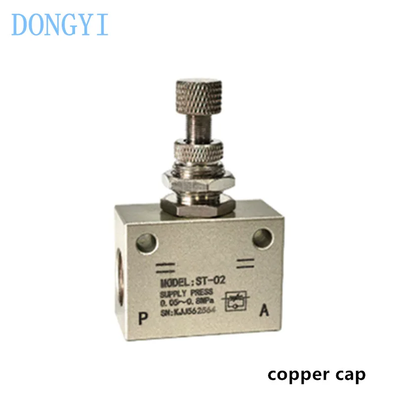 One-way Valve ST ST-01 ST-02 ST-03 ST-04 ST-06 ST-10 Aluminum / Copper Cap