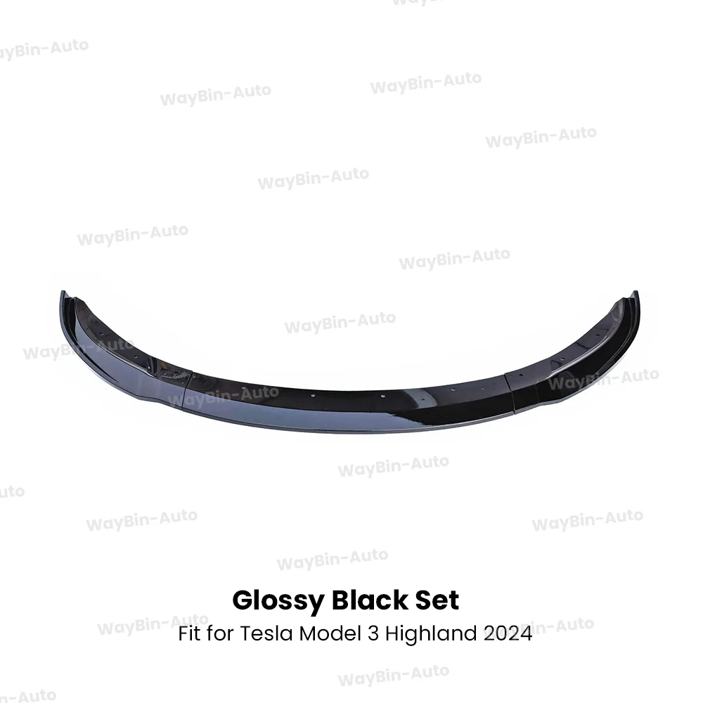 1 set glossy black