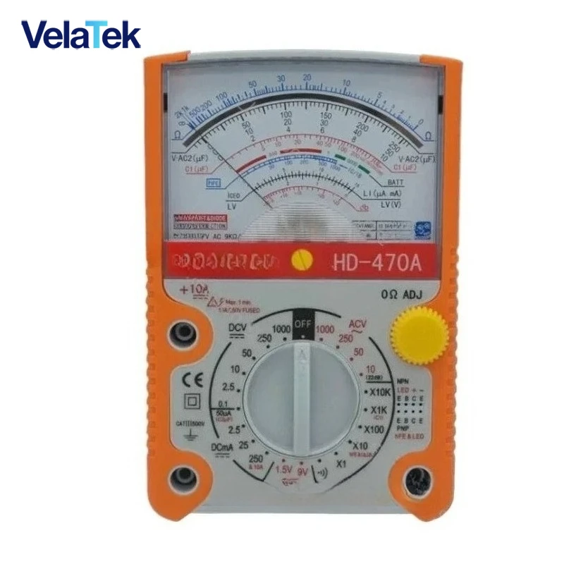 Adapted for HD-470A/390A High-precision Mechanical Electrician Home Maintenance Pointer Multimeter Universal Meter