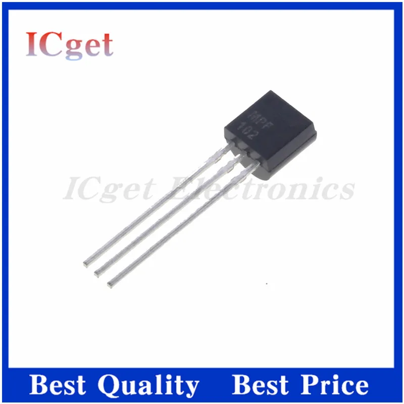 10-100PCS New original MPF102 TO-92 MOS field-effect transistor direct insertion NPN channel