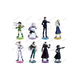 Game Anime Killua Leorio Gon Hyskoa Matiy Heytun Acrylic Stand Doll Figure Model Plate Cosplay Toy for Gift