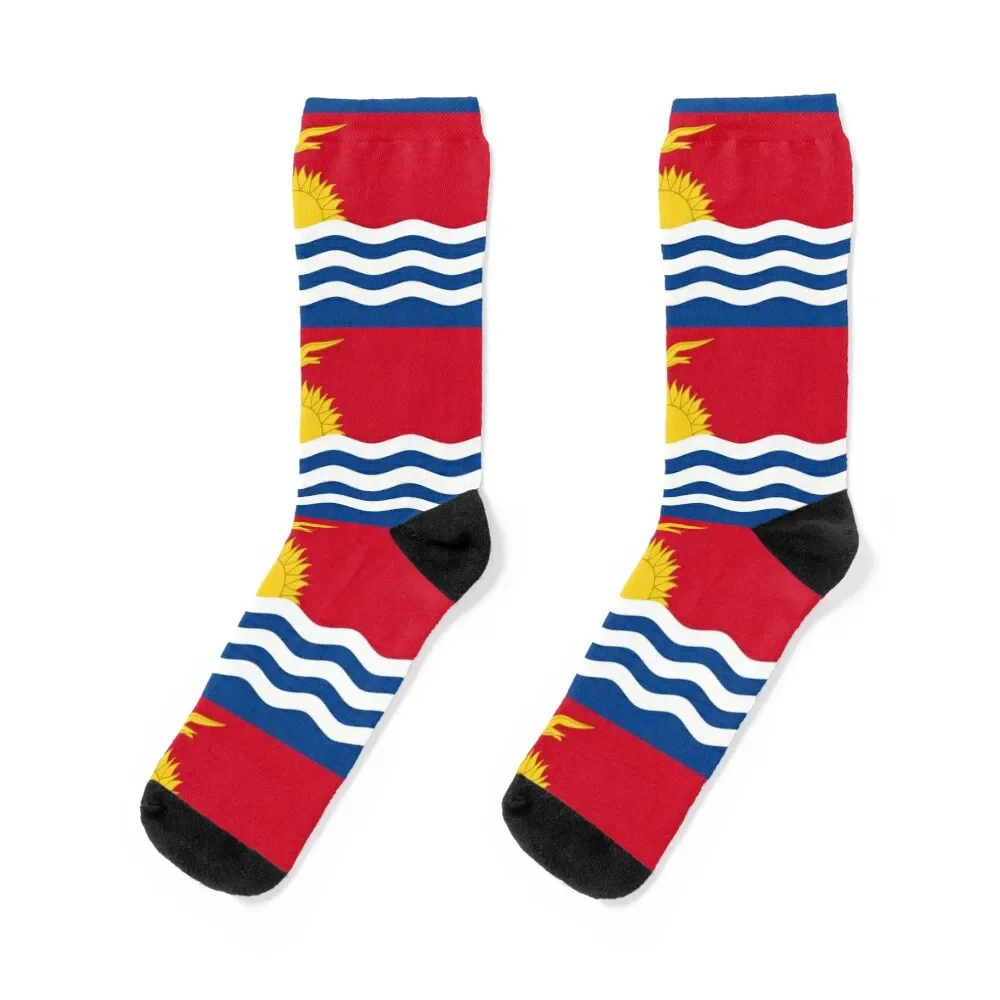 

Flag of Kiribati Socks anti-slip ankle sport luxury Socks Men's Women's kawaii aesthetic short Socks Men Women's