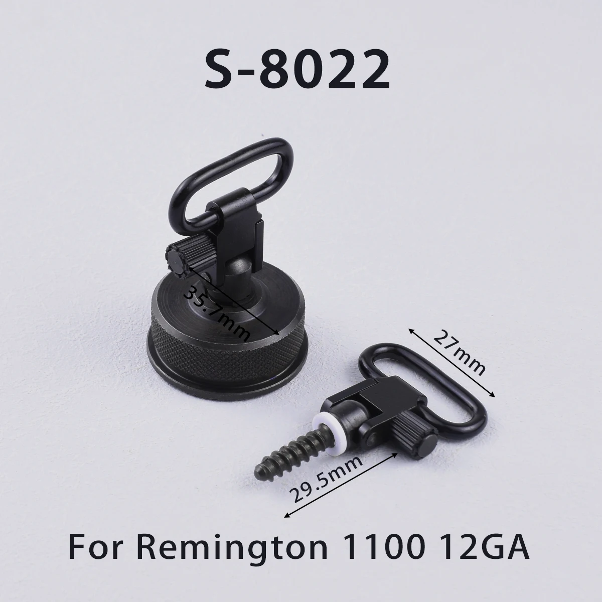 Tactical Mossberg 500 Remington 870 1100 Metal Quick Detachable Sling Swivels Adapter Set For Rifle Shotgun Express 20GA 12GA