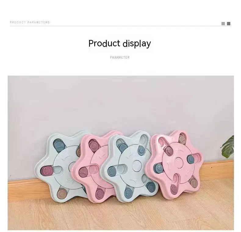 Hundes pielzeug Puzzle Slow Feeder interaktive Erhöhung Welpen iq Futter Spender langsam essen rutsch feste Schüssel Haustier Katze Hunde Trainings spiel – Detail 7