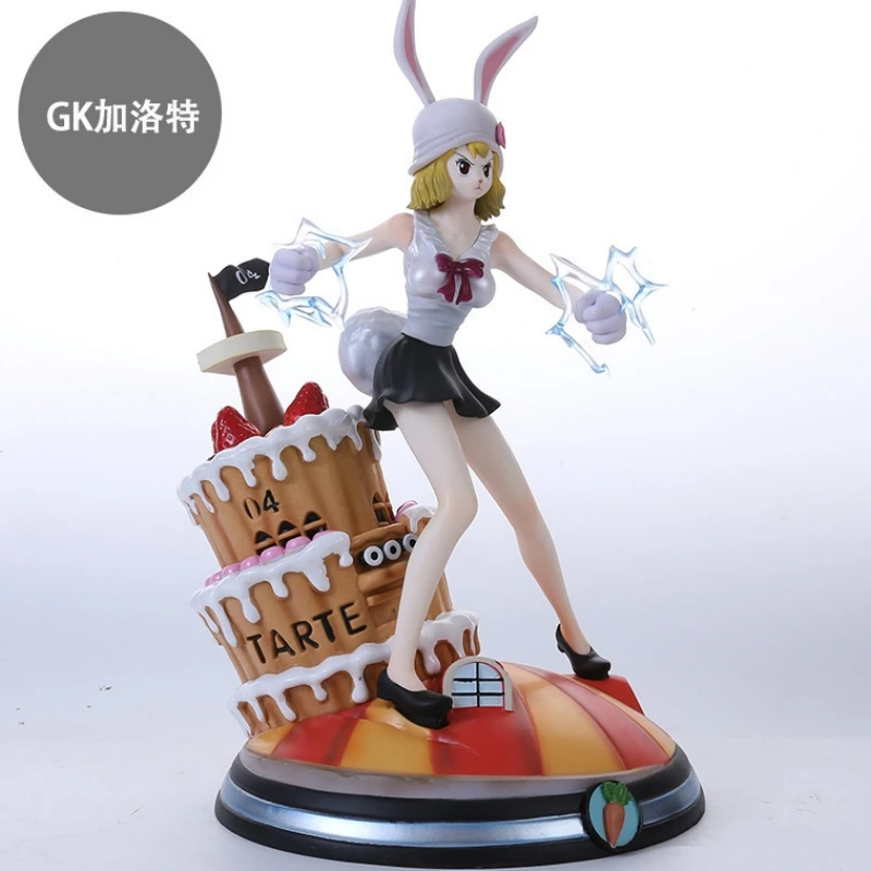 33cm Anime One Piece Figure carota Moonlight Lion Rabbit Pvc Action Figure Collection modello giocattoli bambole regali regalo di natale