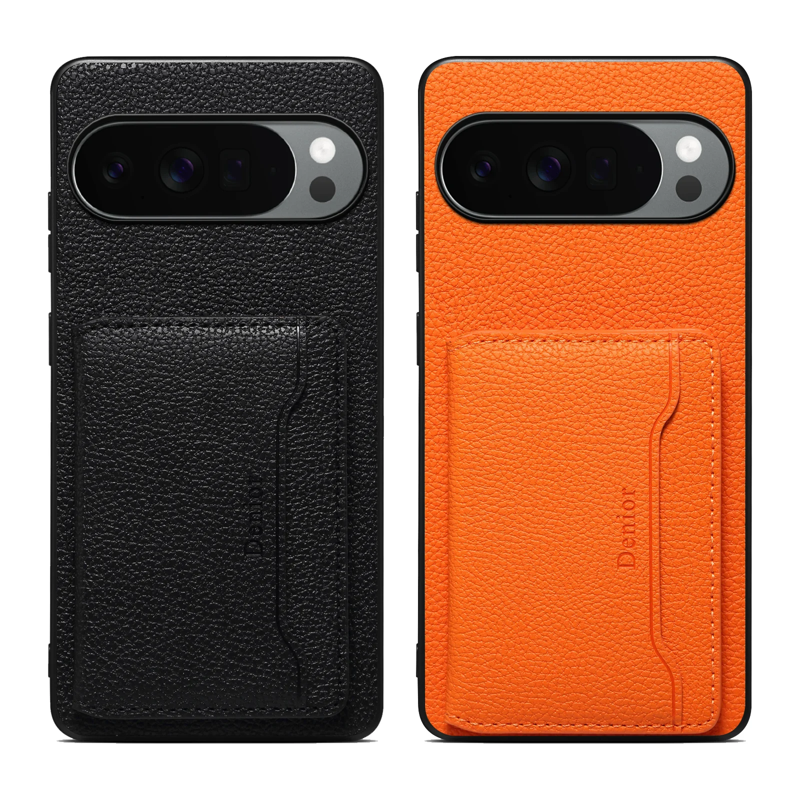 Magnetic Wireless Charging Phone Case Faux Leather Card Bag Wallet Stand Card Box Support for Google Pixel 10 Pro XL 9A 8 7 - view 6