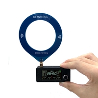 A46T 9.9khz-181mhz SMA Interface Mini Loop Antenna Pocket Size SI4732 Radio, Receiver, Mini Radio