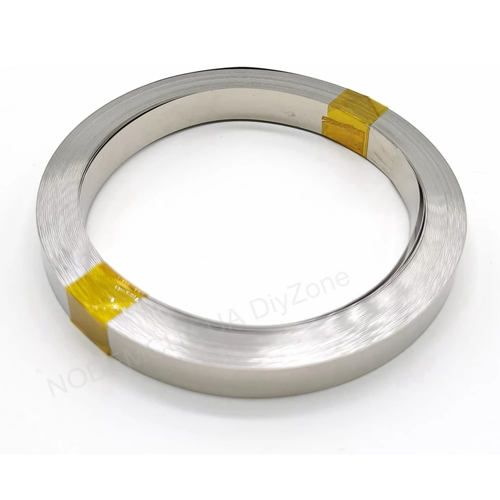 1 Roll 5M/10M 18650 Li-ion Battery Nickel Strip Plate Nickel Plated Steel Belt Connector Spot Welding Machine Battery Welders