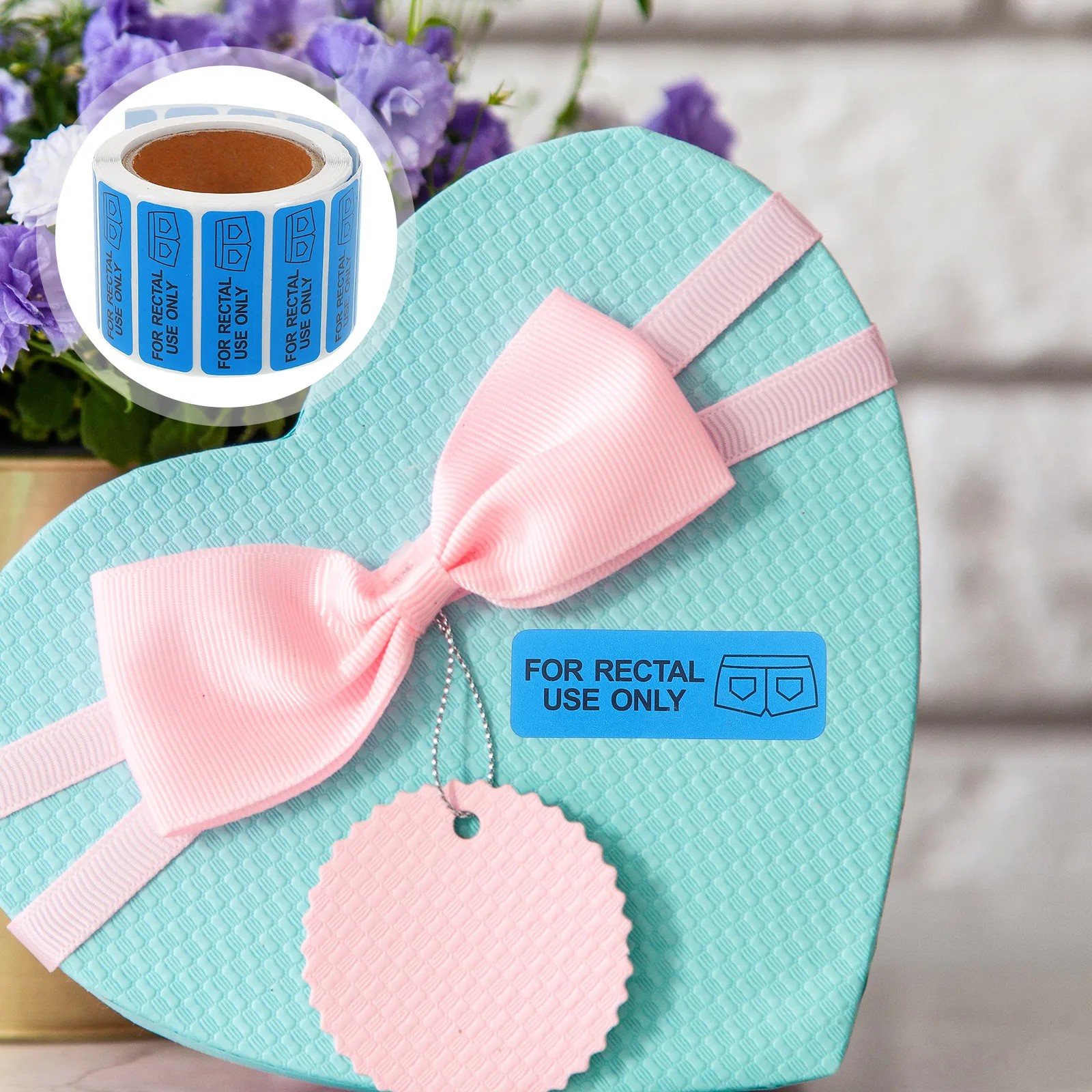 

1 рулон наклейки только для ректального использования, розыгрыш, юмор, забавные слова для вечеринок на Хэллоуин, стен ноутбука, декор двери для ректального использования, только наклейки