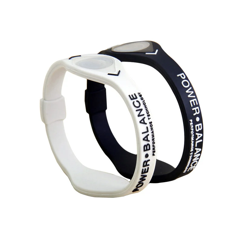 Power Balance Energy Health Bracelet for Sport Wristbands Ion Silicone Band Gift for Valentines Day