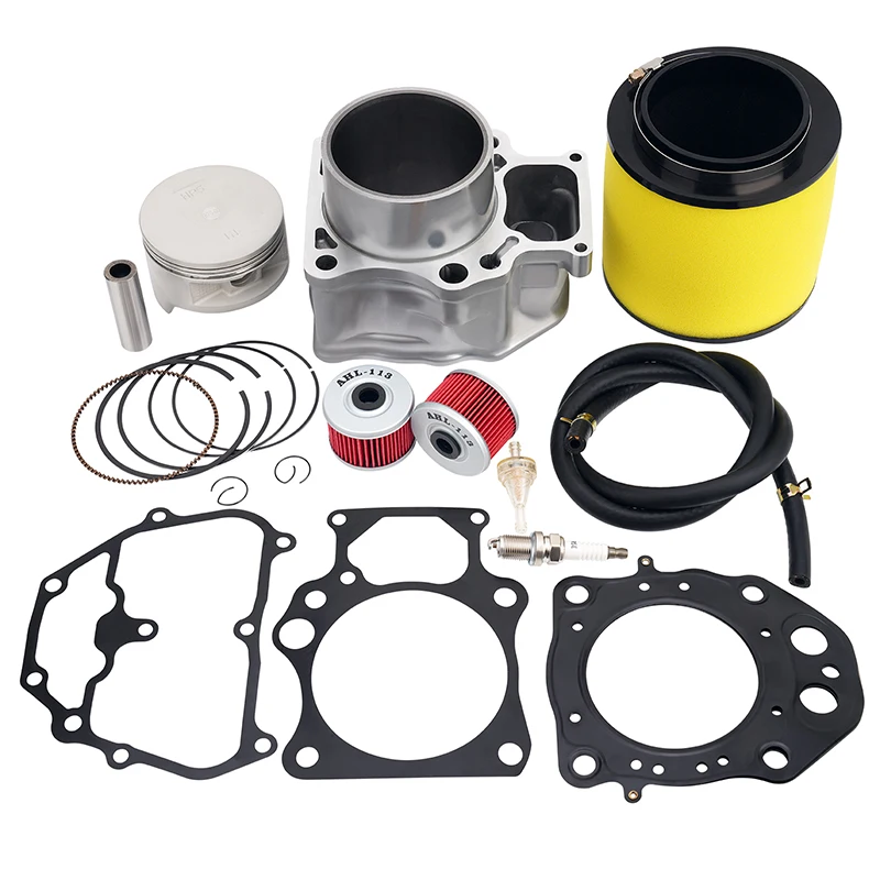 Grootte 86.5Mm Cilinderblok & Zuiger & Ringen & Oliefilter & Pakking & Luchtfilter Voor Honda Trx420 Rancher 420 Trx 420 2014-2020