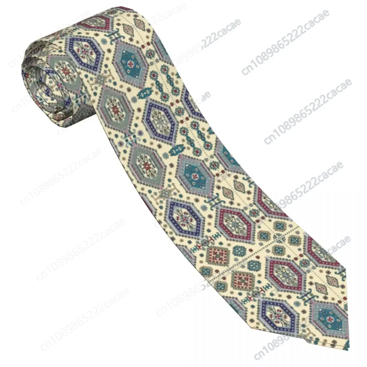 

Fashion Ethnic Tie Bohemia Retro Neck Ties For Unisex Adult Daily Wear Great Quality Collar Tie Graphic Necktie Accessories