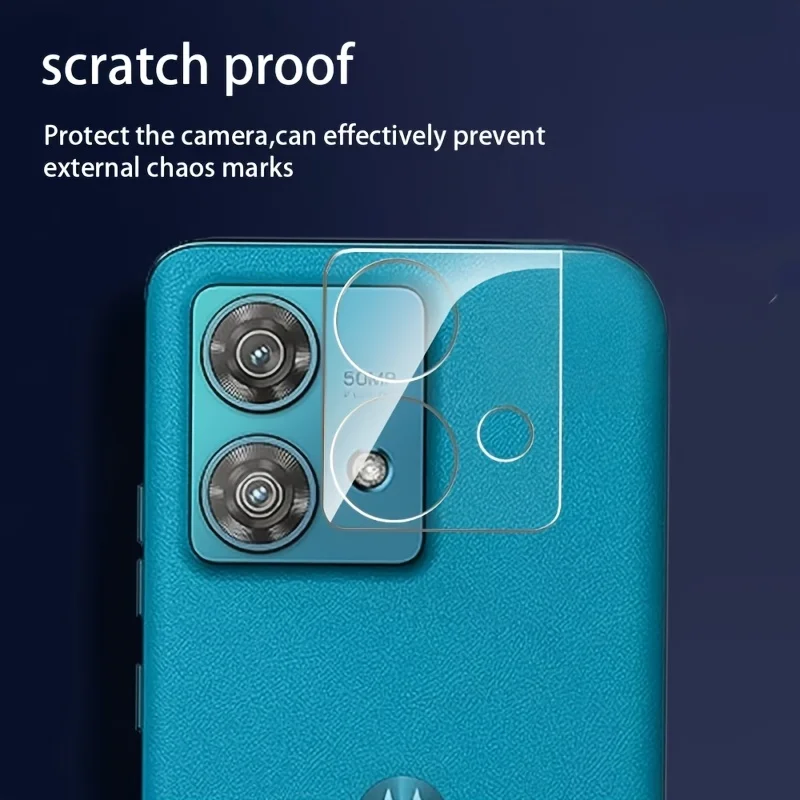 2pcs3D lens protective film suitable for Motorola Moto G85/G45 camera Edge50Pro/50Ultra/40 Neo tempered glass lens cover view 2