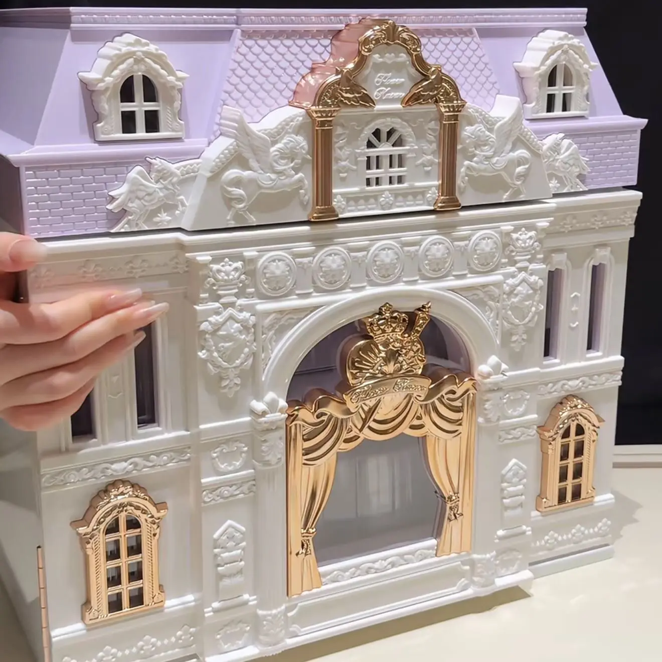LMM Knight Unicorn Gift Box Big Storage Cosmetic Box Empty Box