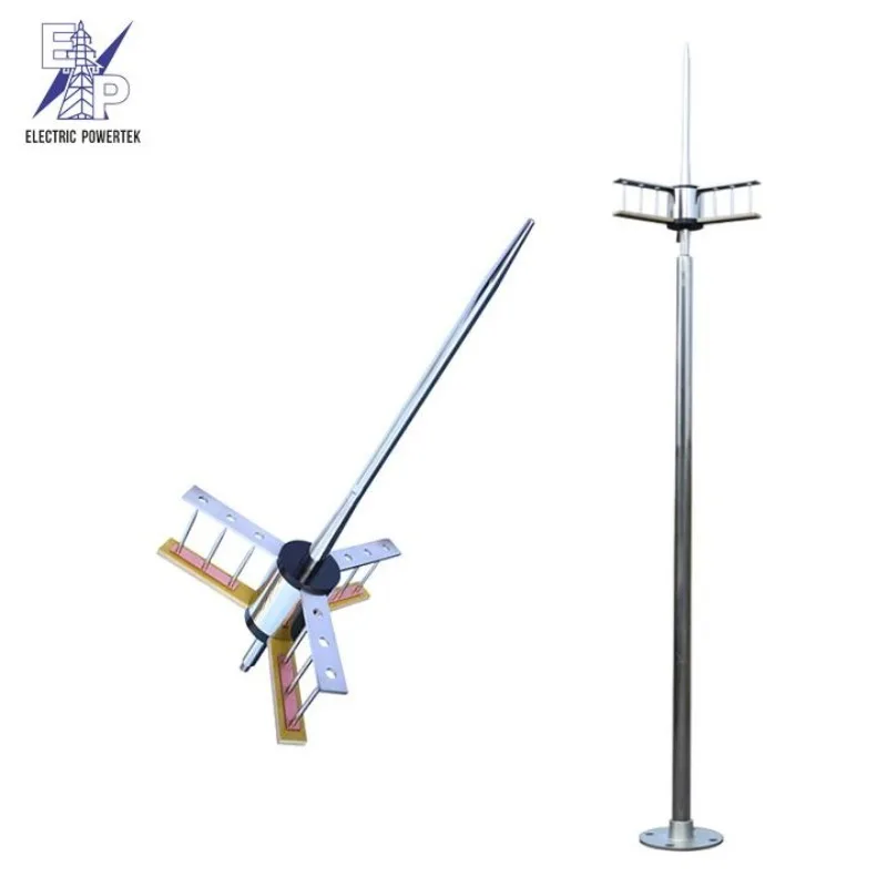 工場価格 ステンレス製 雷保護棒 ESEエアターミナルロッド