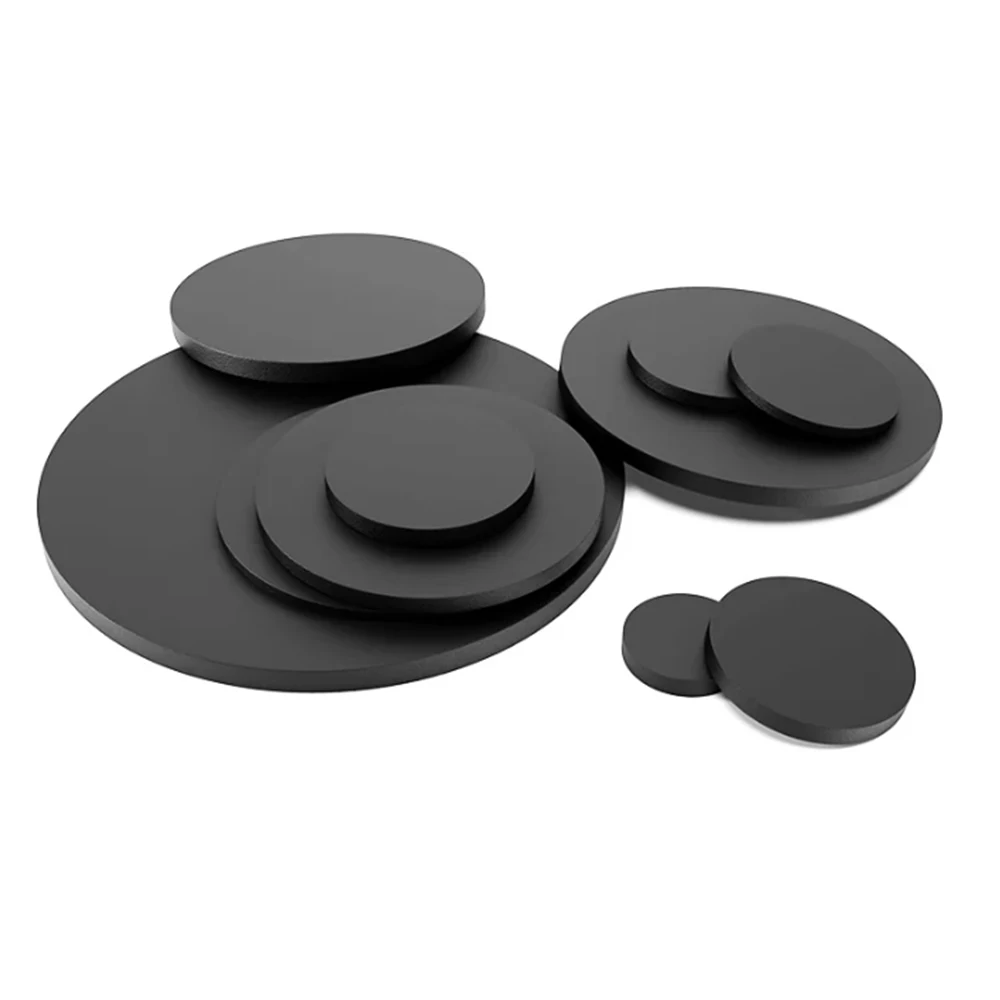 10Pcs EPDM Rubber Gasket Thickness 6/8mm Anti Slip Corrosion-Resistant And Shock-Absorbing Buffer Sealing Gasket OD 15-100mm