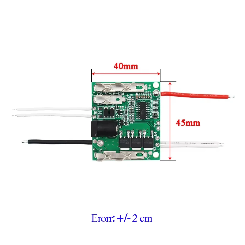 Li-ion Battery BMS Charging Protection Circuit Board PCBA For Lomvum Zhipu For Hongsong Jingmi 21V Lithium Ion Battery DC Charge