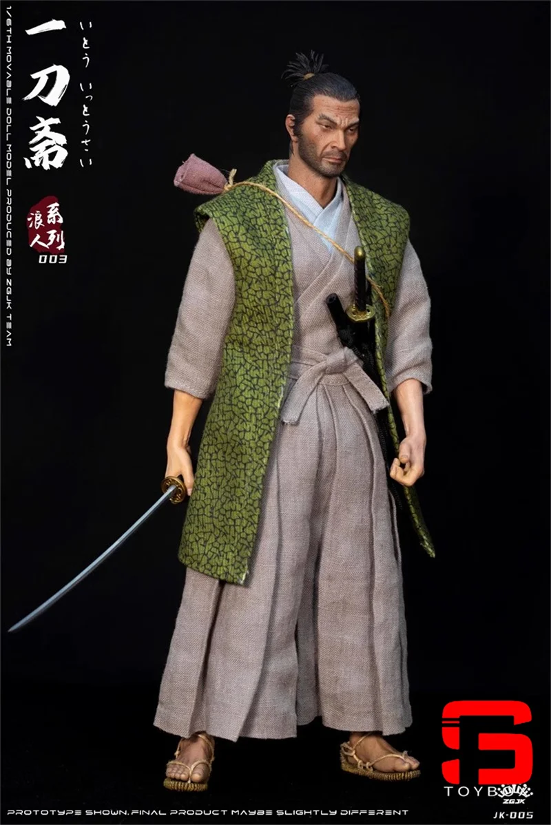 In Magazzino ZGJKTOYS JK-005 1/6 Bilancia Ito Ichidosai Action Figure con Bracci Sostituibili Vitelli 12 ''Soldato Maschio Modello Set Completo Giocattolo
