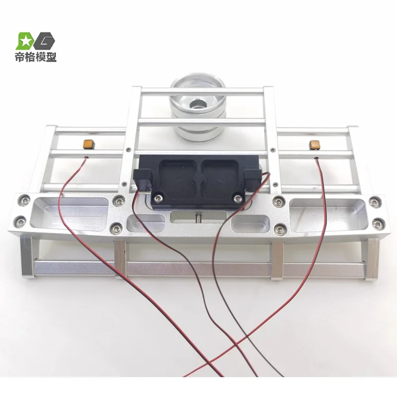 Tamiya Trailer 용 범퍼 1/14 New King 56344 56301 SCANIA VOLVO 부품 용 RC 덤프 트럭 티퍼 트레일러 용 전면 카펜 범퍼