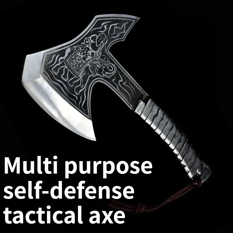 

NEW Multi Purpose Self-defense Tactical Axe Forging Multifunctional Outdoor Chopping Tool Axe