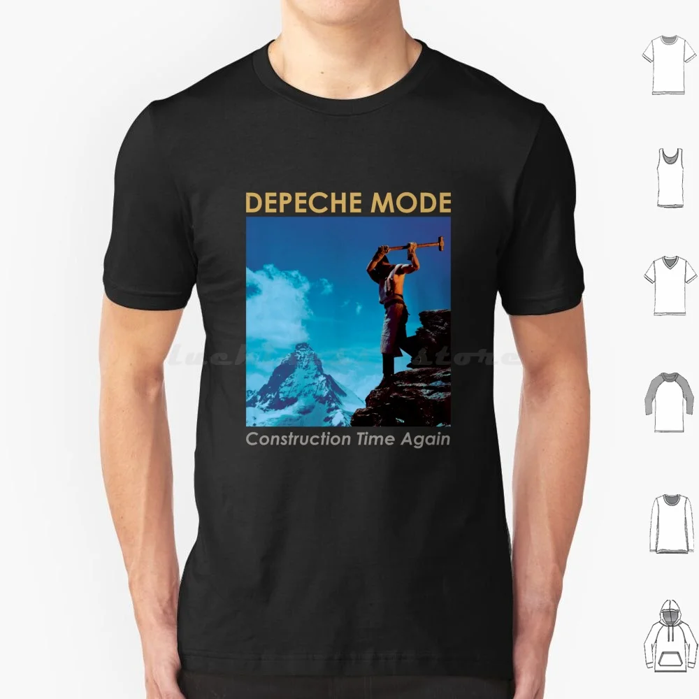 Dépéche Móde Construction Time T Shirt Men Women Kids 6xl Dépéche Móde Construction Time