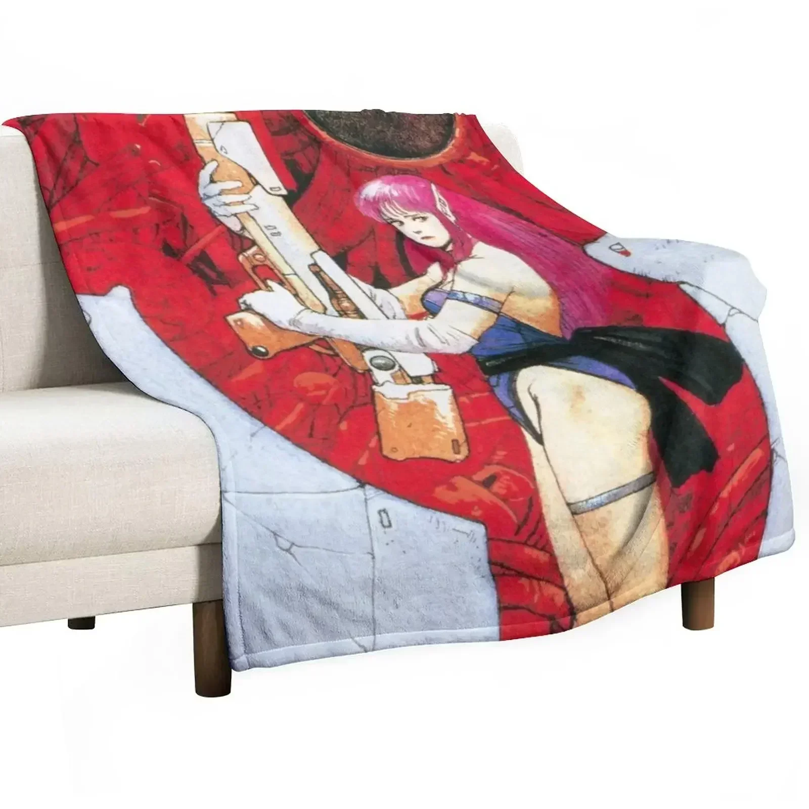 

Phantasy Star II Throw Blanket Soft Comfort Blanket for Reading Watching TV