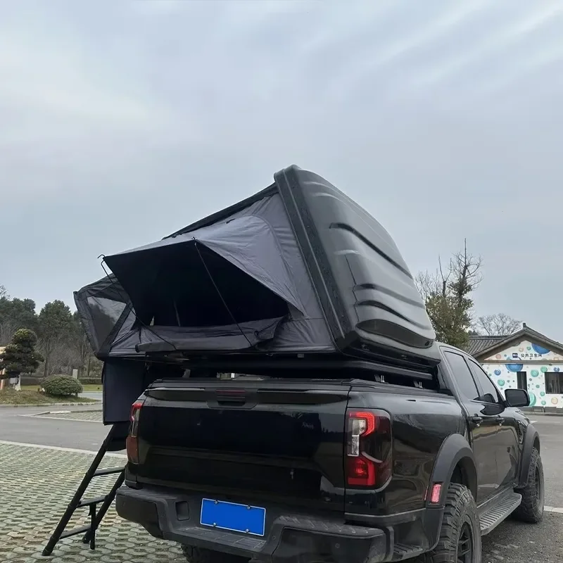 Customized Design ABS Hard Shell Roof Top Tent for Car Stylish Shell Four-Season Use UV-Resistant Waterproof 45 Foam Mattress