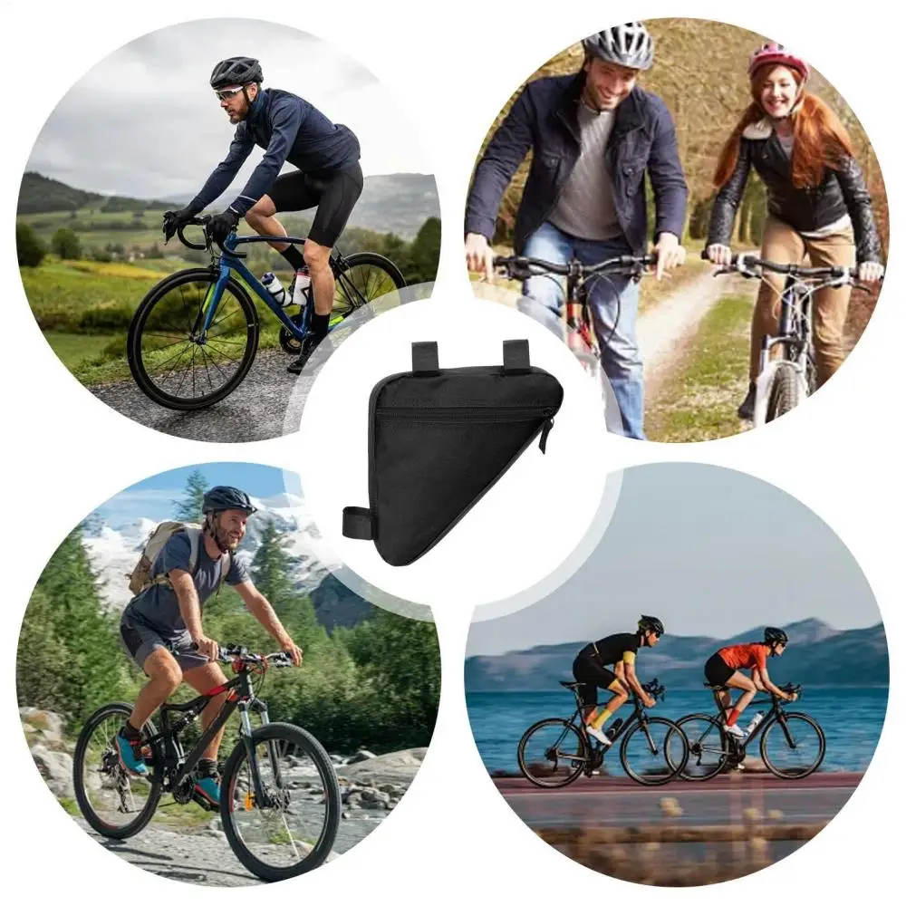 Fahrradrahmen-Vorderrahmentasche, wasserdichte Dreieckstasche für Fahrräder, Fahrradtasche, Werkzeugtasche, Fahrrad-Aufbewahrungstasche, Fahrradzubehör – Detail 8