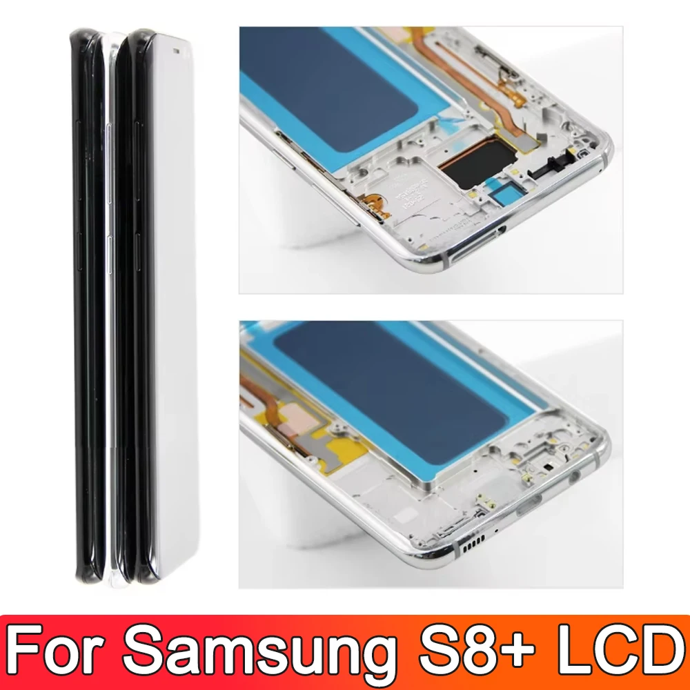 Screen for Samsung Galaxy S8 Plus LCD SM-G955 G9550 G955F/DS Lcd Display Digital Touch Screen Replacemen