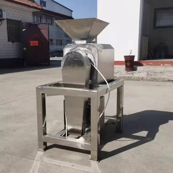 Bild 6: Obst- und Gemüsepulver-Mahlmaschine Hocheffiziente Mango-Karotten-Pulper-Maschine