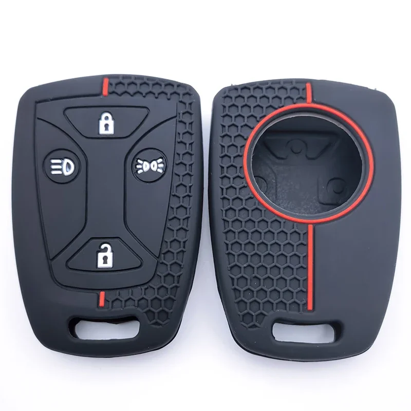 Silicone Car Remote Key Cover Bag Shell Case Keychain for Saab Truck DC13 143 148 141 R S G P Series Scania 1993 Accessories