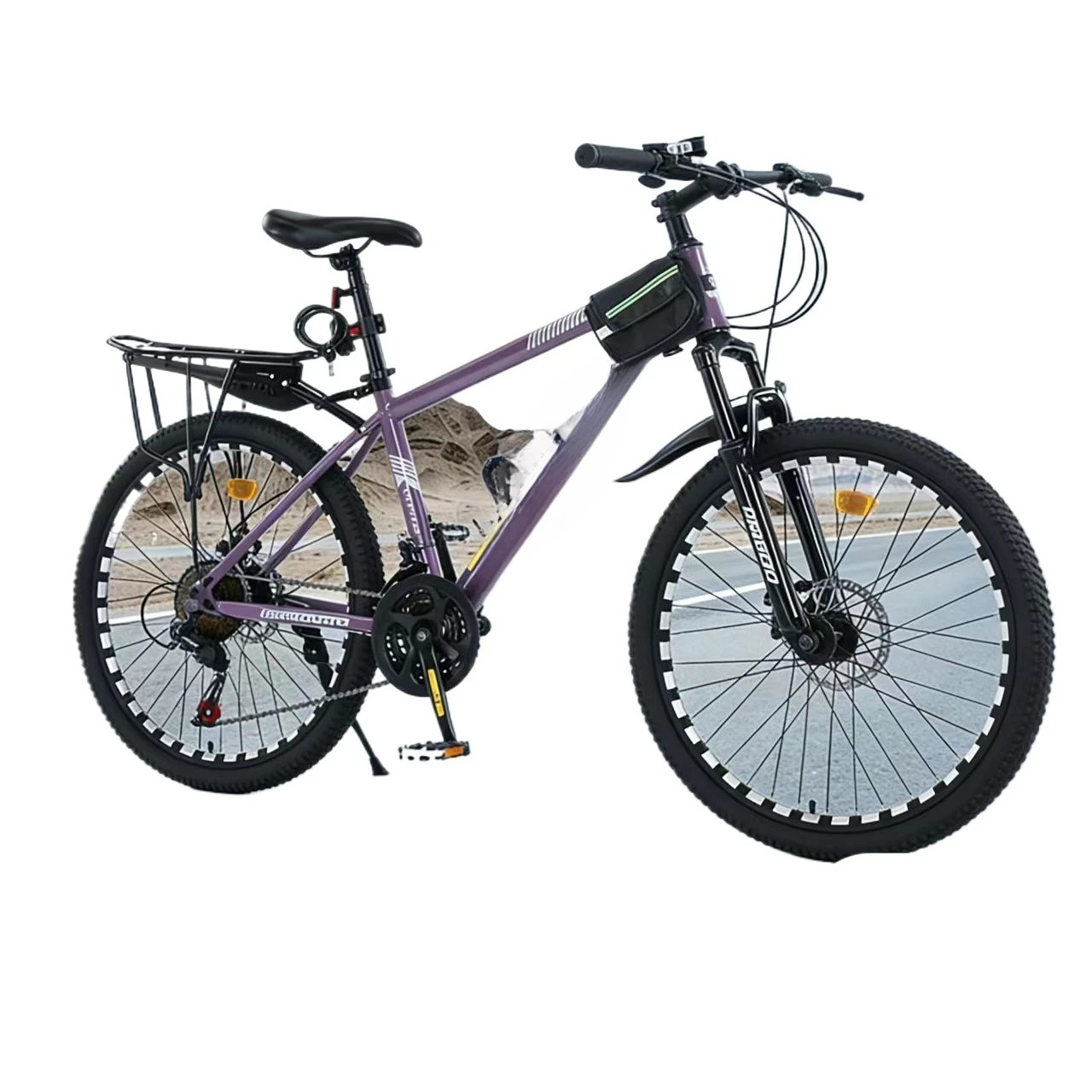 21 Speed Adult Mountain Bike Variable‑Speed Off‑Road Bicycle Affordable Bicycle for Male Student Outdoor Commute