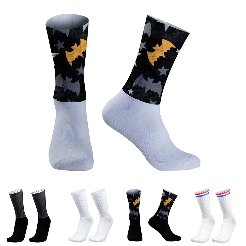 

Bike Team Aero New Seamless Anti slip Socks Bicycle Socks Highway Bicycle Socks Outdoor Racing Bicycle Compression Sports Socks