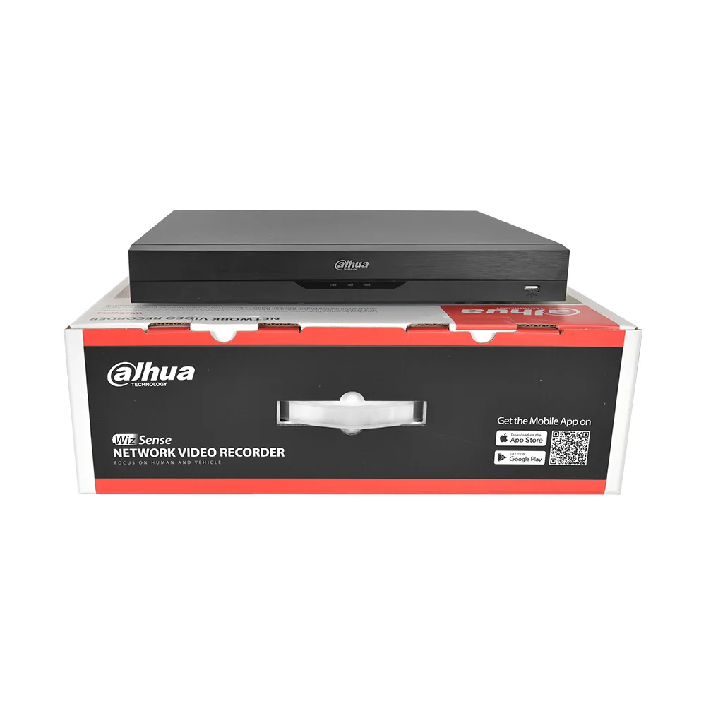 Dahua Original NVR5208-8P-EI NVR5216-16P-EI NVR5232-16P-E 8CH/16CH/32CH 8/16POE 2HDD 1U AI Network Video Recoder Face Detection