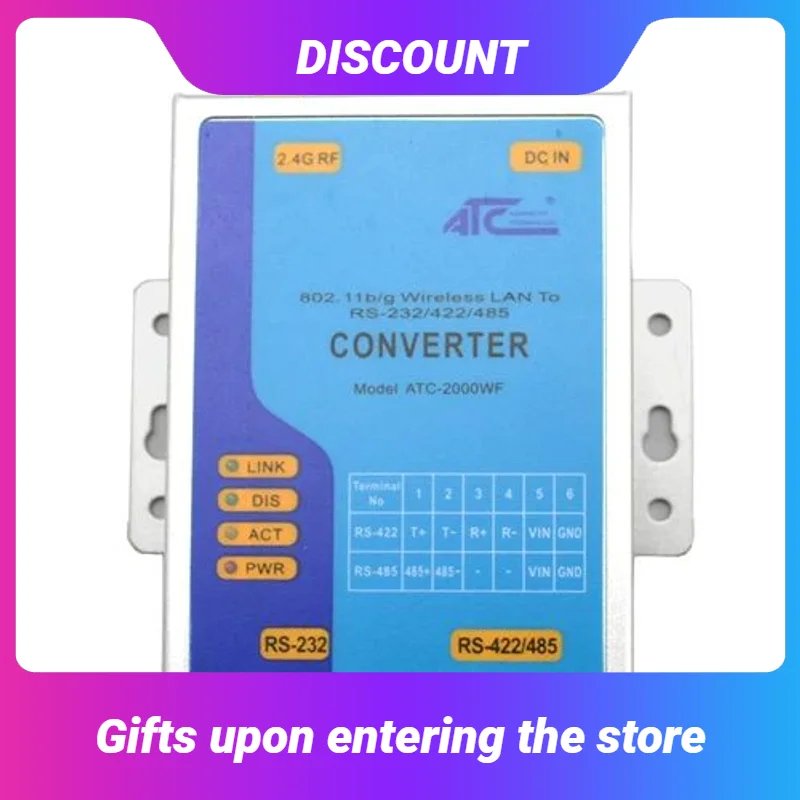 

Преобразователь Wi-Fi 802.11 b/g в последовательный порт ATC-2000WF