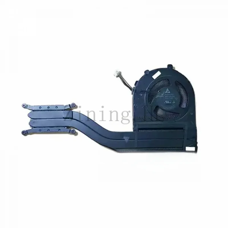 Disipador de calor con ventilador de refrigeración para CPU, ventilador Thinkpad Lenovo E495 E595 con tubo de cobre 02DL861 02DL862