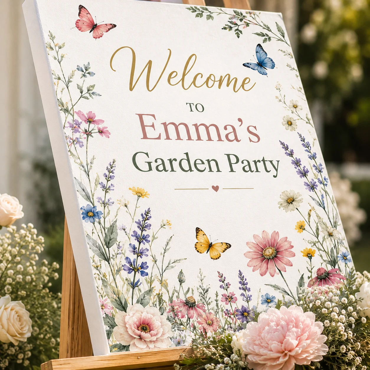 Personalized Welcome Sign Foam Board Vertical Display Board Custom Photo Text Design For Wedding Party Event Decoration Supplies view 5