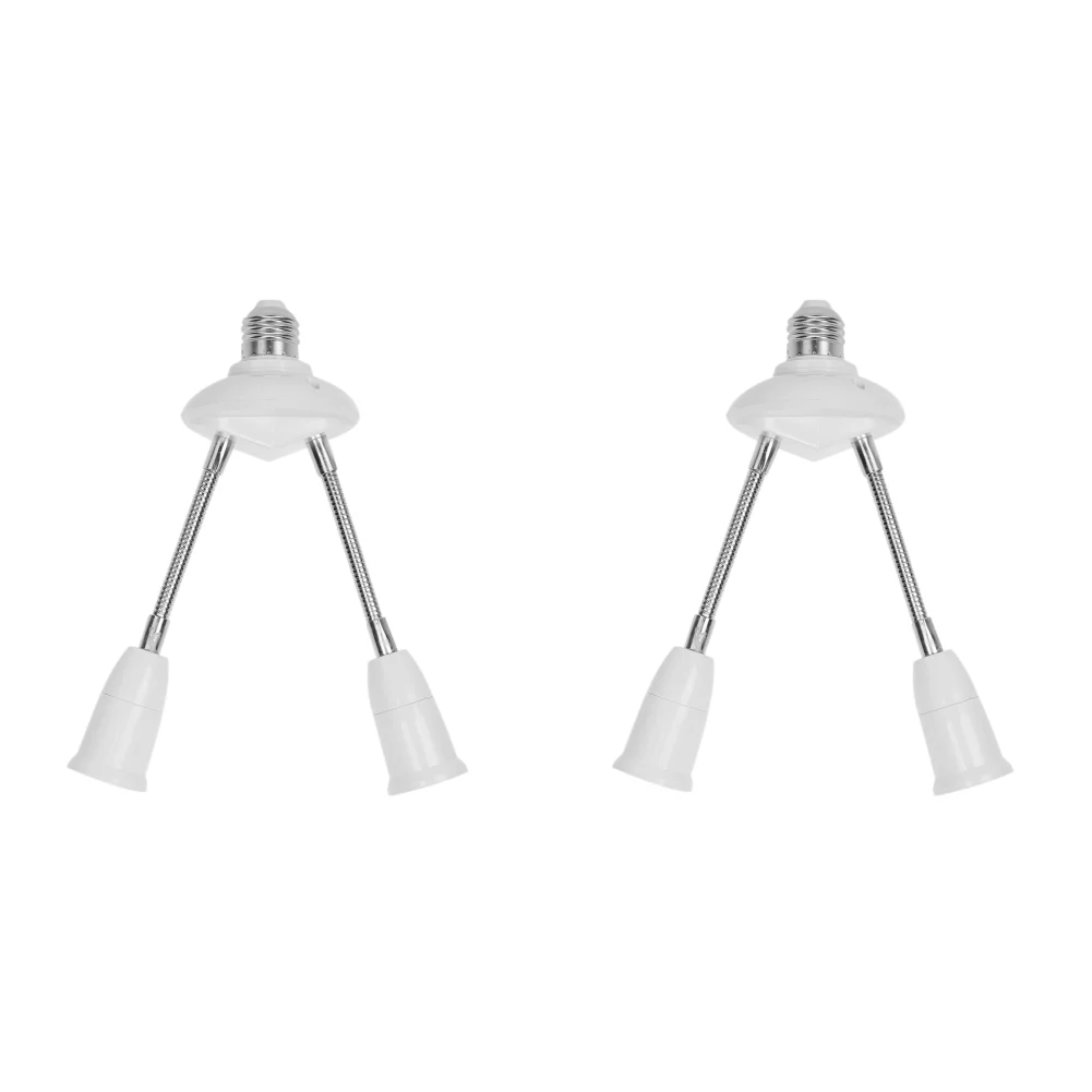 

Adjustable E27 Lamp Holder for LED Light Adapter Multi-conversion (2-head)