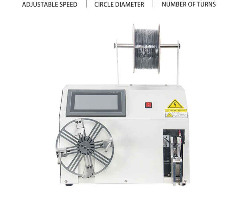 Chinese Manufacturers Cable Coiling Machine Take-up Machine Wire Winding Tool for Optical Fiber Cable Making Machine