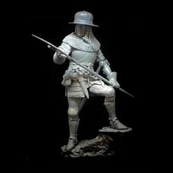 Resin soldier  1/24   ancient  warrior  soldier Infantryman  Model Unassambled Unpainted  Figure Building Kit