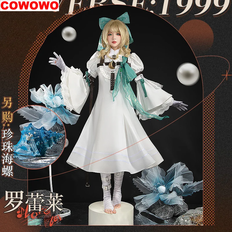 

COWOWO Reverse:1999 Lorelei Hole One Dress Cosplay Costume Cos Game Anime Party Uniform Hallowen Play Role Clothes Clothing