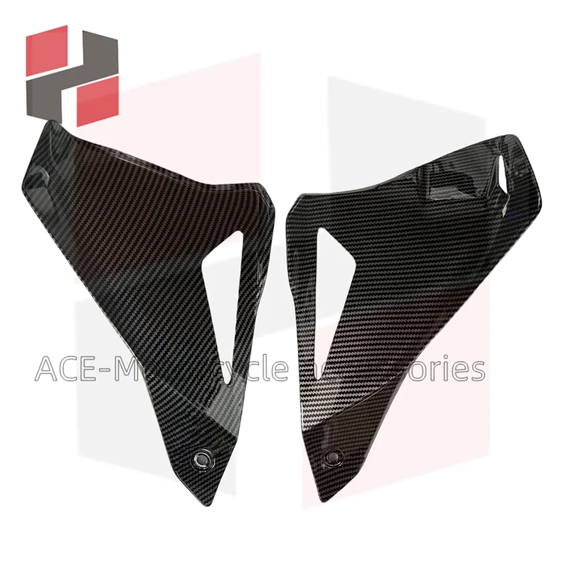 Motorcycle Condenser Wing Protection Fairing Radiator Side Cover For  YAMAHA MT10 MT-10 2017 - 2020 / FZ10 FZ-10 2016 - 2019