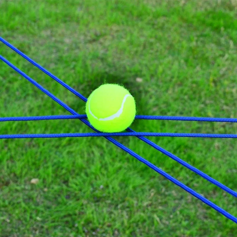 Outdoor Games Kids Toys Sensory Integration Training Catch The Ball with A Rope Pass Challenge Adult Team Building Track Dribble