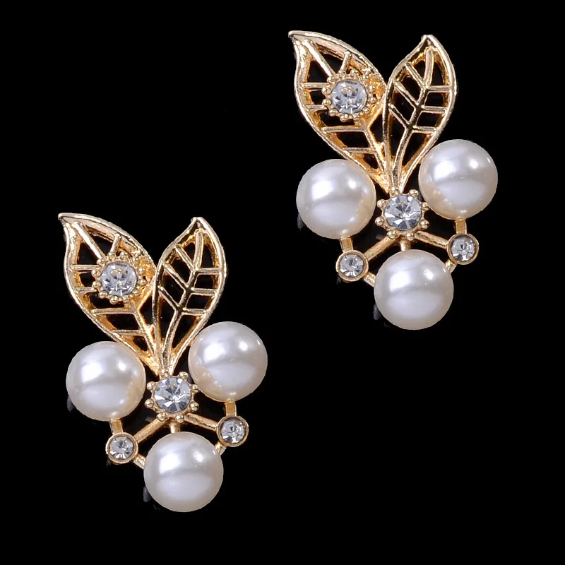 

100 piece set of new Korean version leaf flower heart pearl DIY hair accessories wholesale directly from the spot