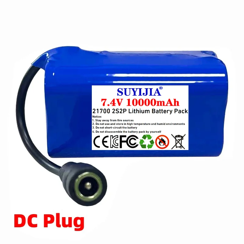 2026 Original T1882011-5 T888 V007 H18 C18 21700 2s2p 7.4V 10000mah Lithium ion battery pack for 8.4v 10AH fishing boat battery