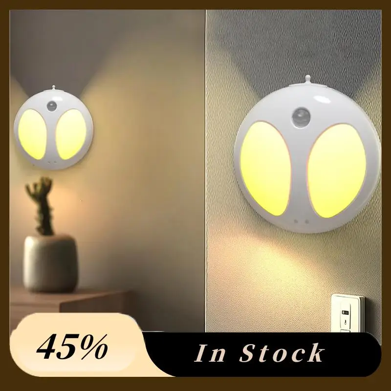 A60Z Top Motion Sensor Night Light Magnetic LED Closet Light Rechargeable Mini Nightlight