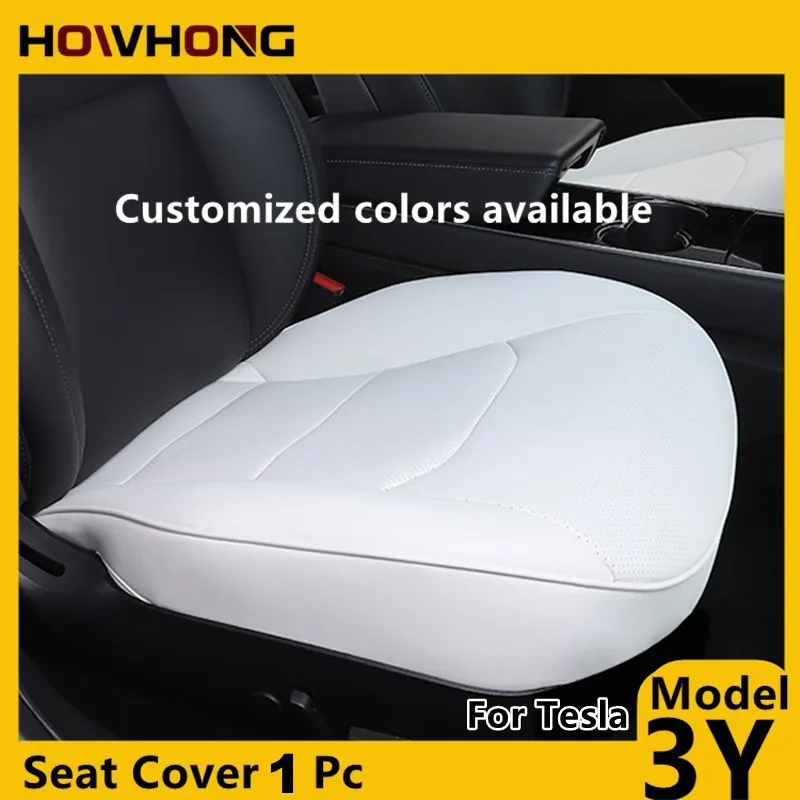 

Custom Make Seat Covers For Tesla Model 3 Y S X Nappa Leather / 8 Grade Anti Fouling Seat Cushionss Car Interior Accessories